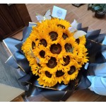 Ramo buchon 50 girasoles